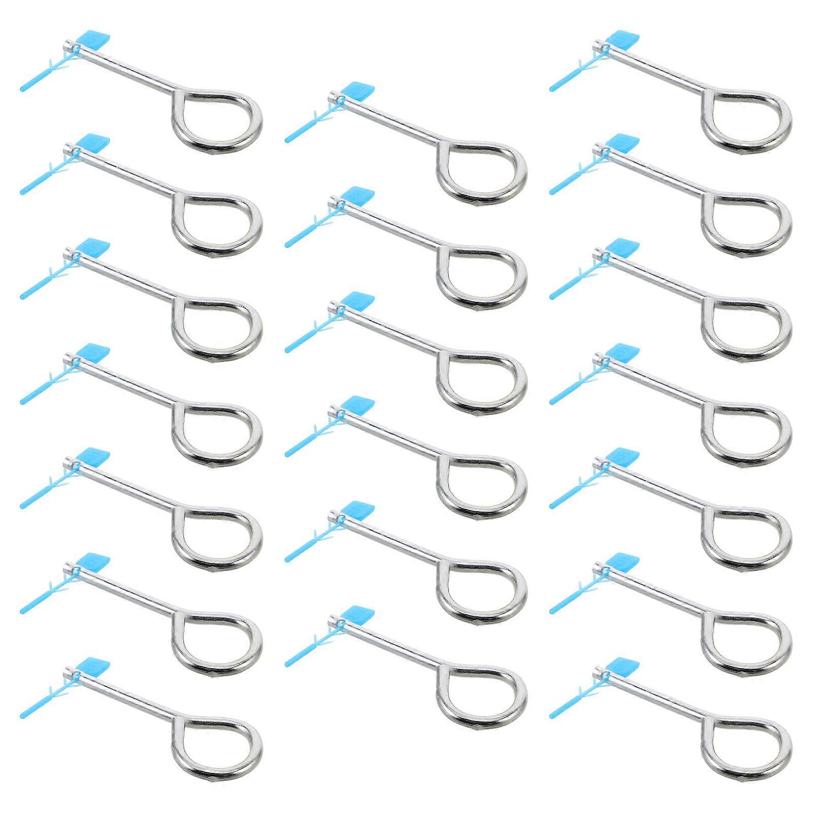 Fire Extinguisher Tamper Seals Pull Pins Emergency 80 Sets Assorted Color Durable Material for Home Office Public Spaces