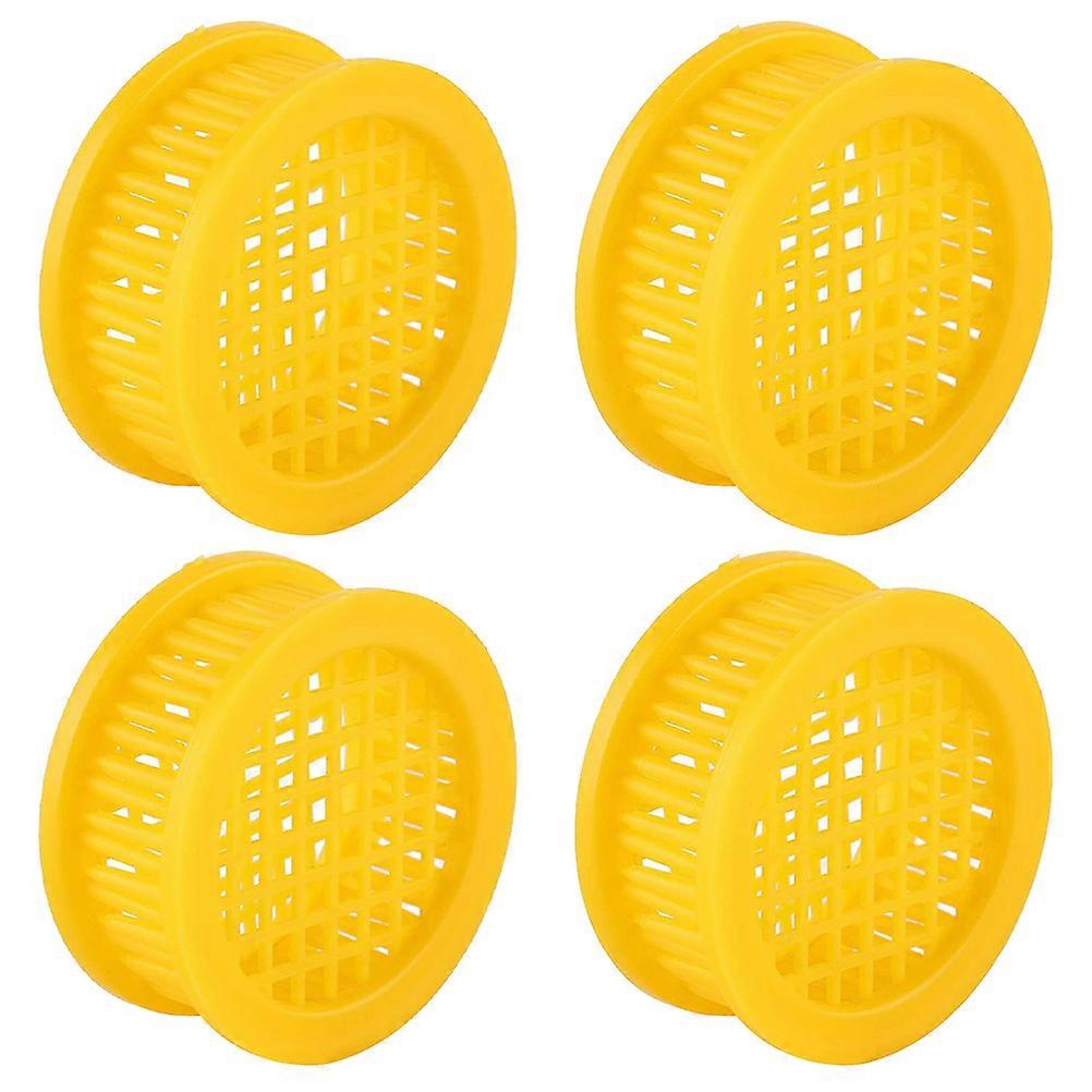 Bee Incubation Bases Plastic Bee Breeding Cage for Protection 40Pcs