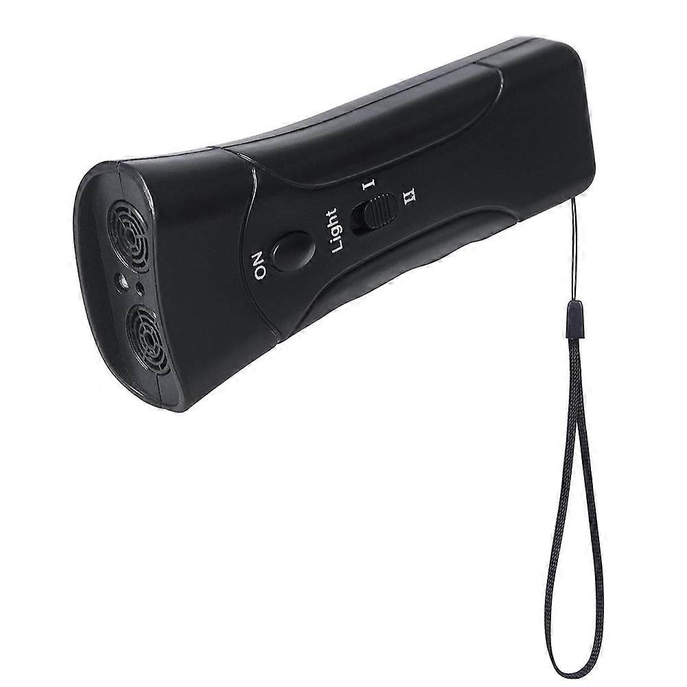 Handheld dog repeller with LED light Battery powered