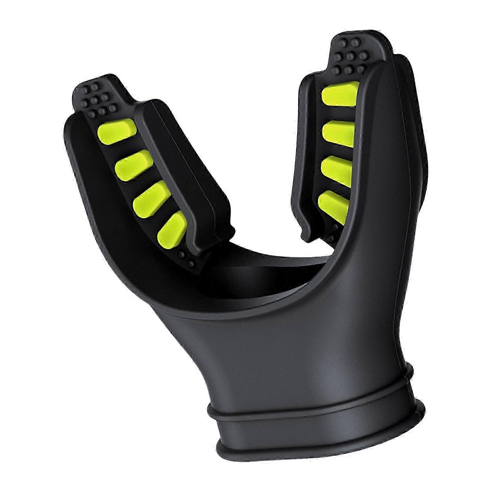 Diving Regulator Soft and Comfortable Silicone Diving Regulator Black / Yellow