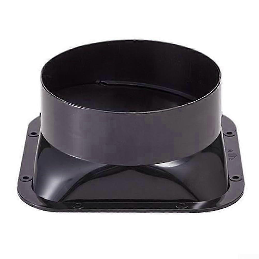 Acid and alkali resistant ABS plastic channel connector, practical square flange (150)