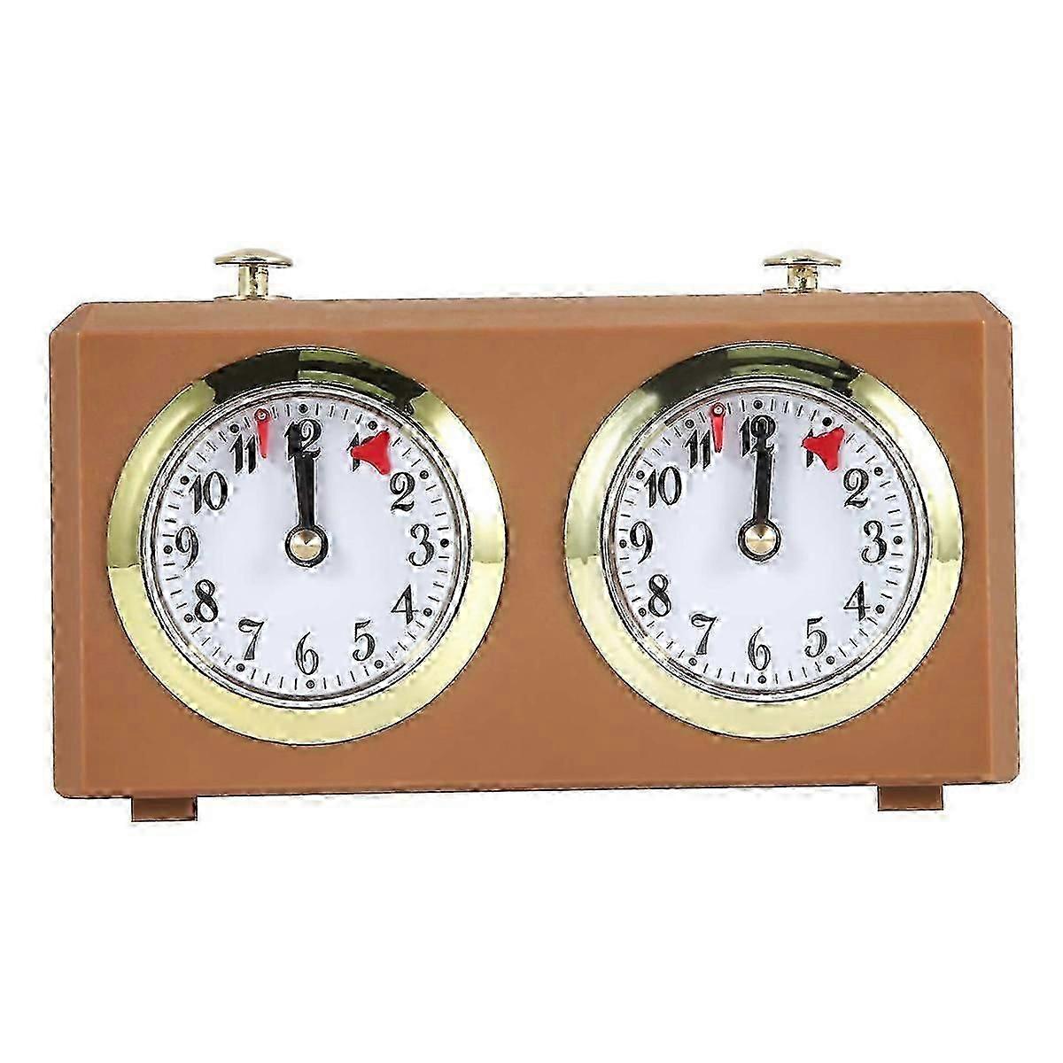 Mechanical Chess Clock Analog For Chess Game Timer Clock Official Clocks No Battery Needed