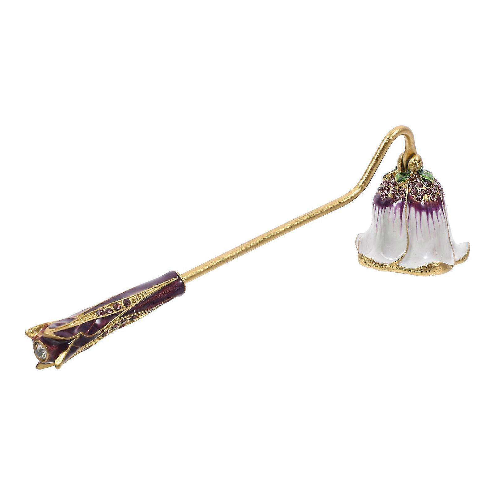 Candlesnuffers Zinc Alloy Long Handle Protector Home Use Extend Candle Life 1Pack