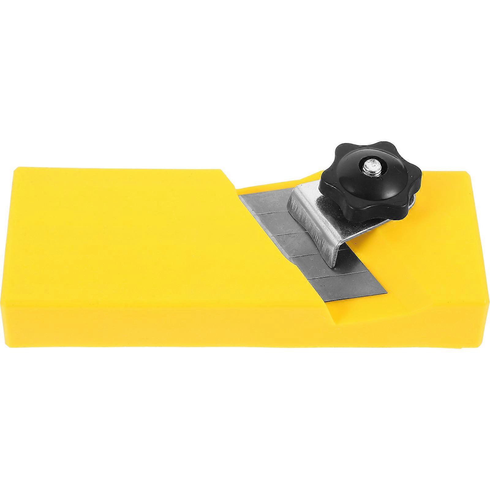 Woodworking Edge Banding Tool for Precise Trimming Yellow ABS