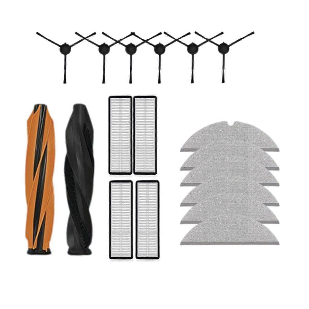 Replacement Accessories Kit for D20 Pro/D20 Plus Robot Vacuum Accessories Main Side Brushes Filter M