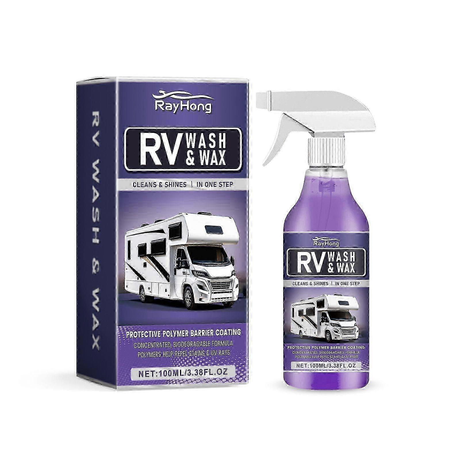 RV Cleaning Solution - Easy One-Step UV Protection & Shine, 100ml