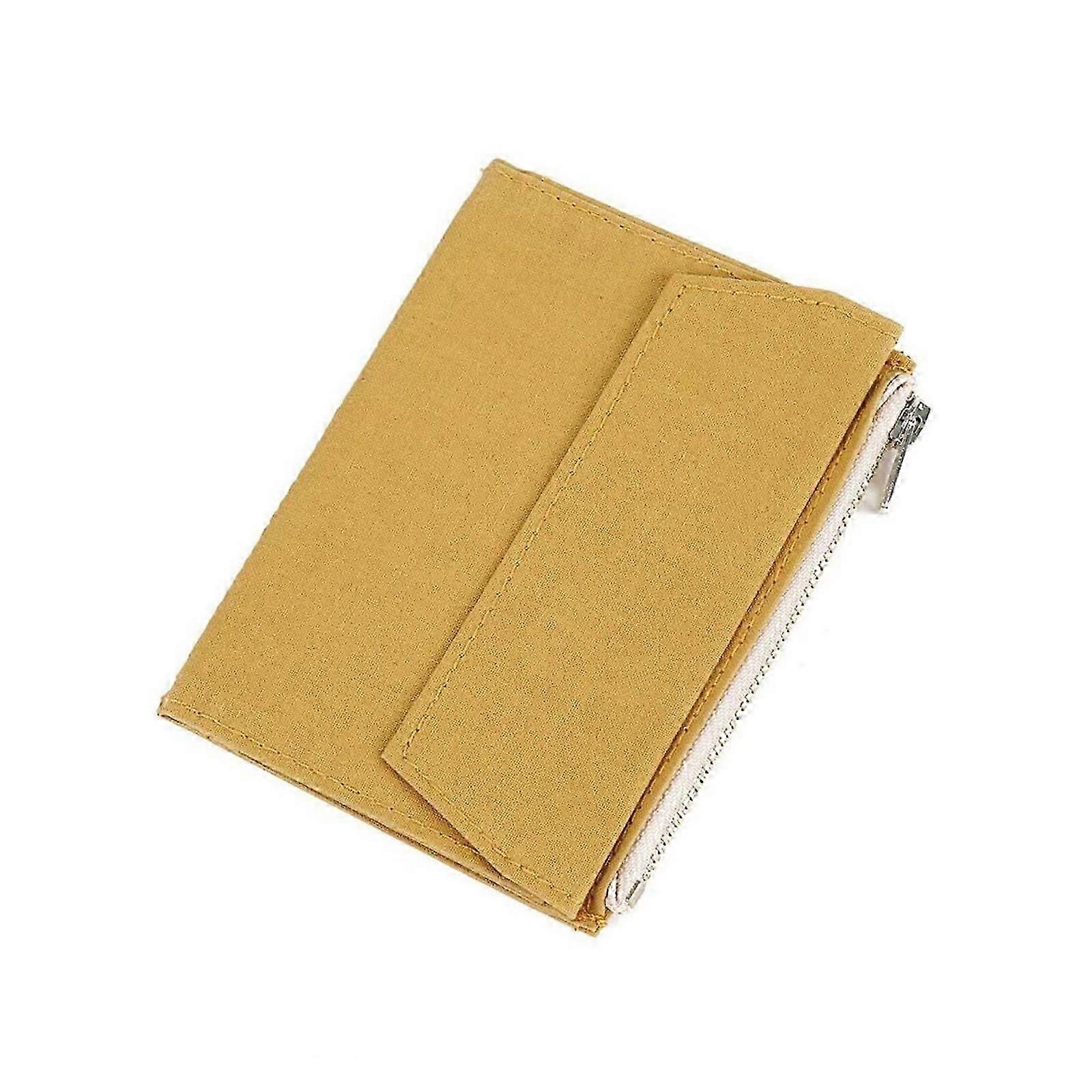 Multifunctional Canvas Organizer Bag with Multiple Compartments for Stationery, Travel, and Daily Use in Sky Blue