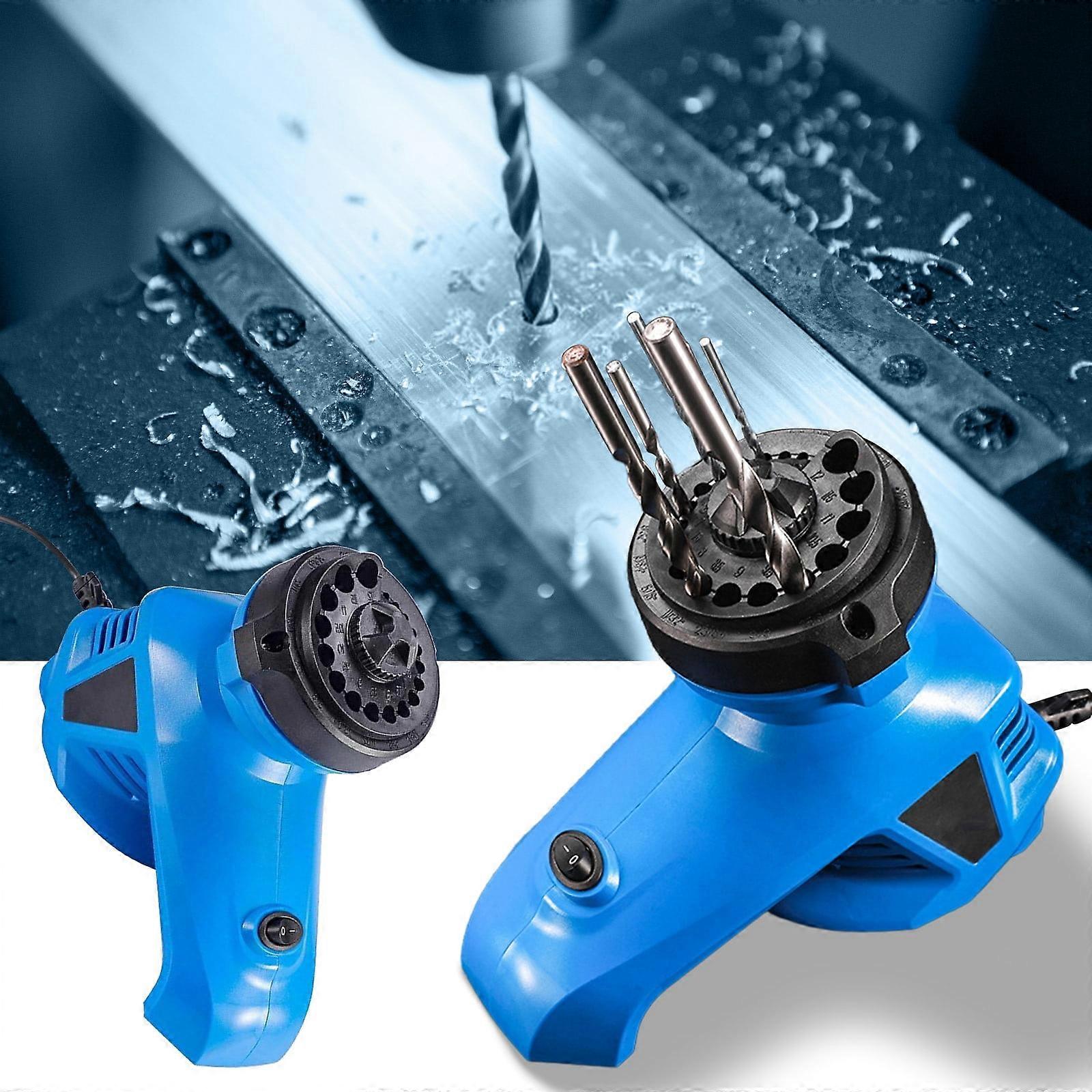 Chamoist Drill Bit Sharpener, Power Grinder for Twist Bits 3-12mm, compatible with All High Speed Steel, Masonry, Carbide, Cobalt
