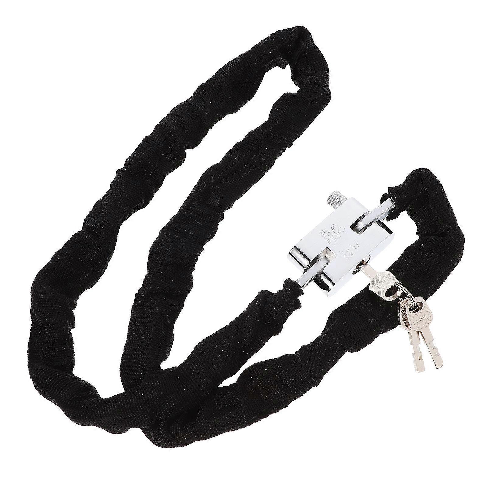 Motorcycle Lock Chain Padlock for Security 2Pcs Heavy Duty Bike Lock