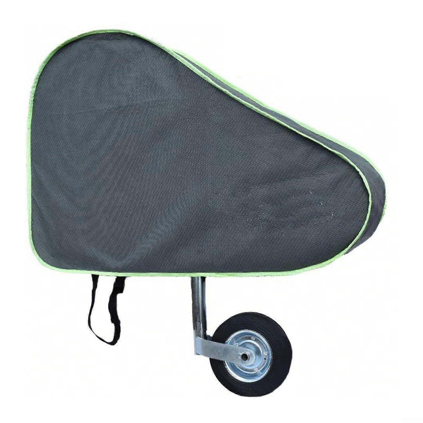 Reflective Caravan Drawbar Cover 90x62cm Waterproof Trailer Hitch Protector with Adjustable Strap