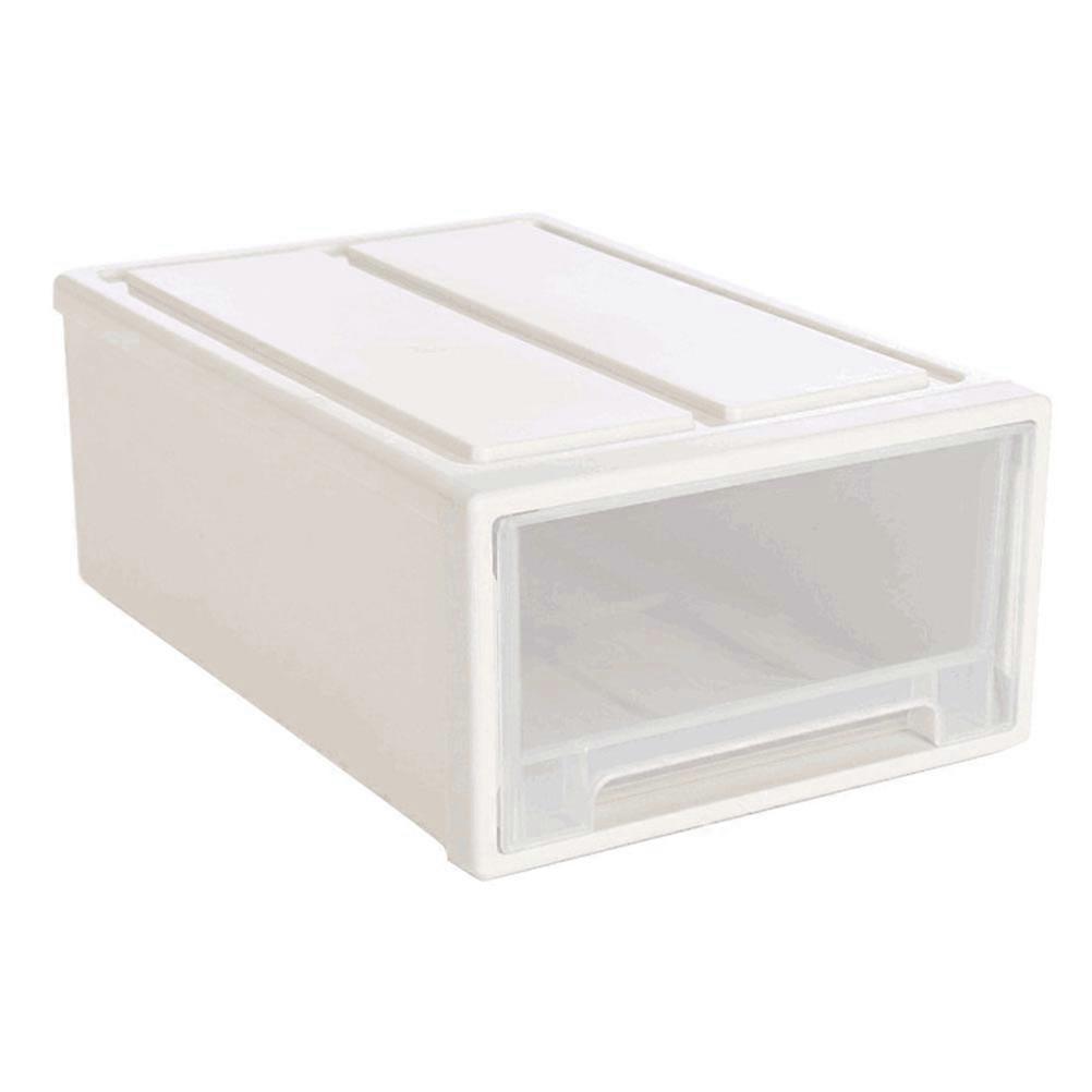 Plastic Storage Box Drawer Type for Clothes Organizer 1Pcs Stackable Transparent