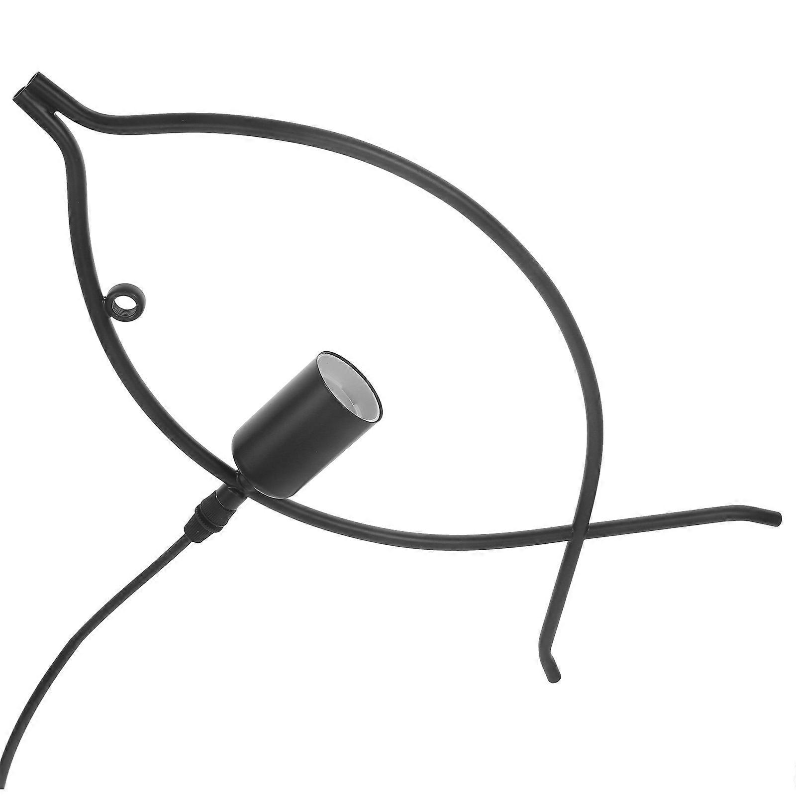 Simple Fish Shape Ceiling Light Iron Chandelier for Living Room