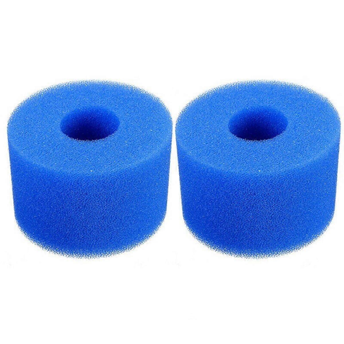 Foam Filter 2 Pack Reusable Pool Filter Cartridge Replacement Washable LongLasting for Lazy Spa