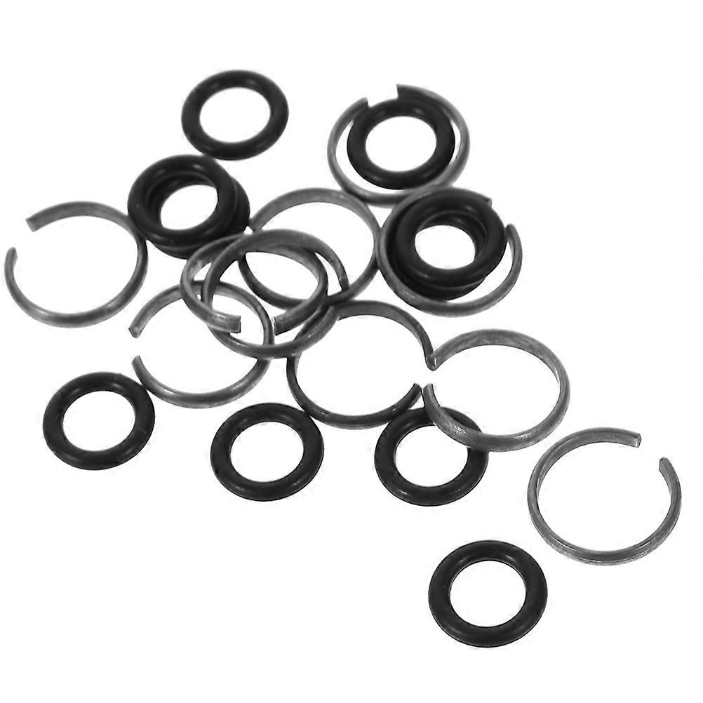 Impact Wrench Retaining Ring 9Sets for Wrench Use with Rubber O-Ring