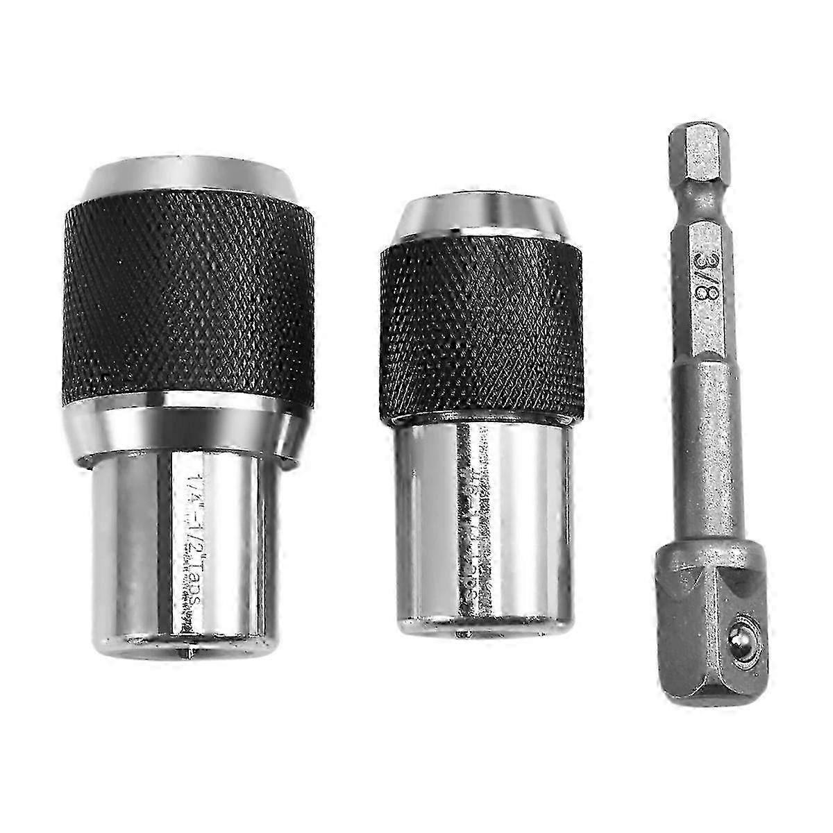 3pcs Tap Socket Set Tap Extractor Tool with Socket Adapter Tap Extractor Socket with Adjustable Jaw Extractor Tool Edition 26-27s