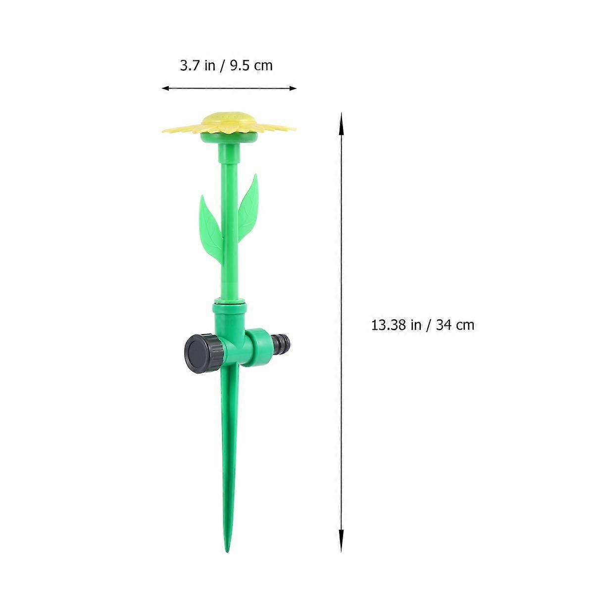 Sunflower Nozzle Garden Watering Function with 3Pcs Irrigation Equipment