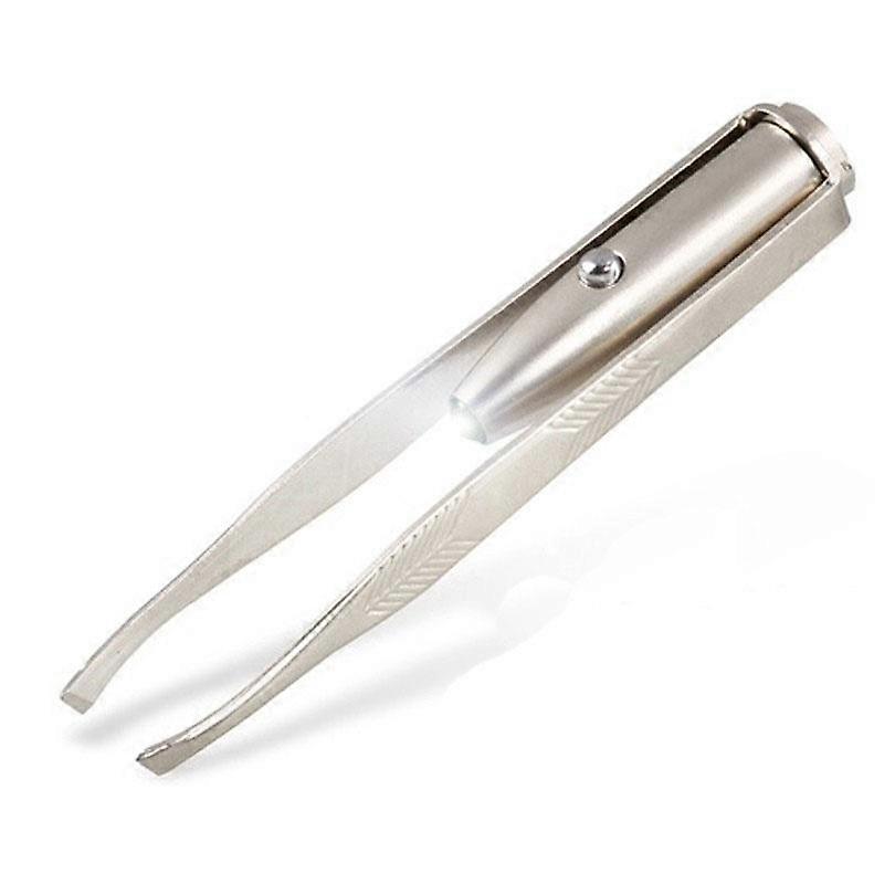 LED Light Eyelash Tweezers