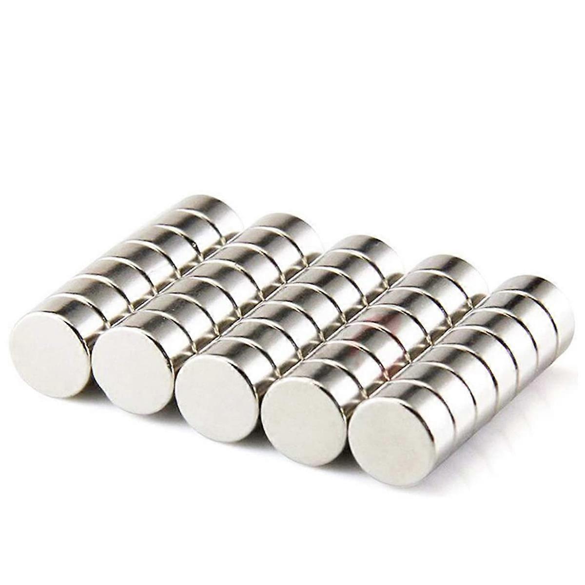 30PCS/Pack 10x5mm Round Shape Durable Magnet NdFeB Magnet