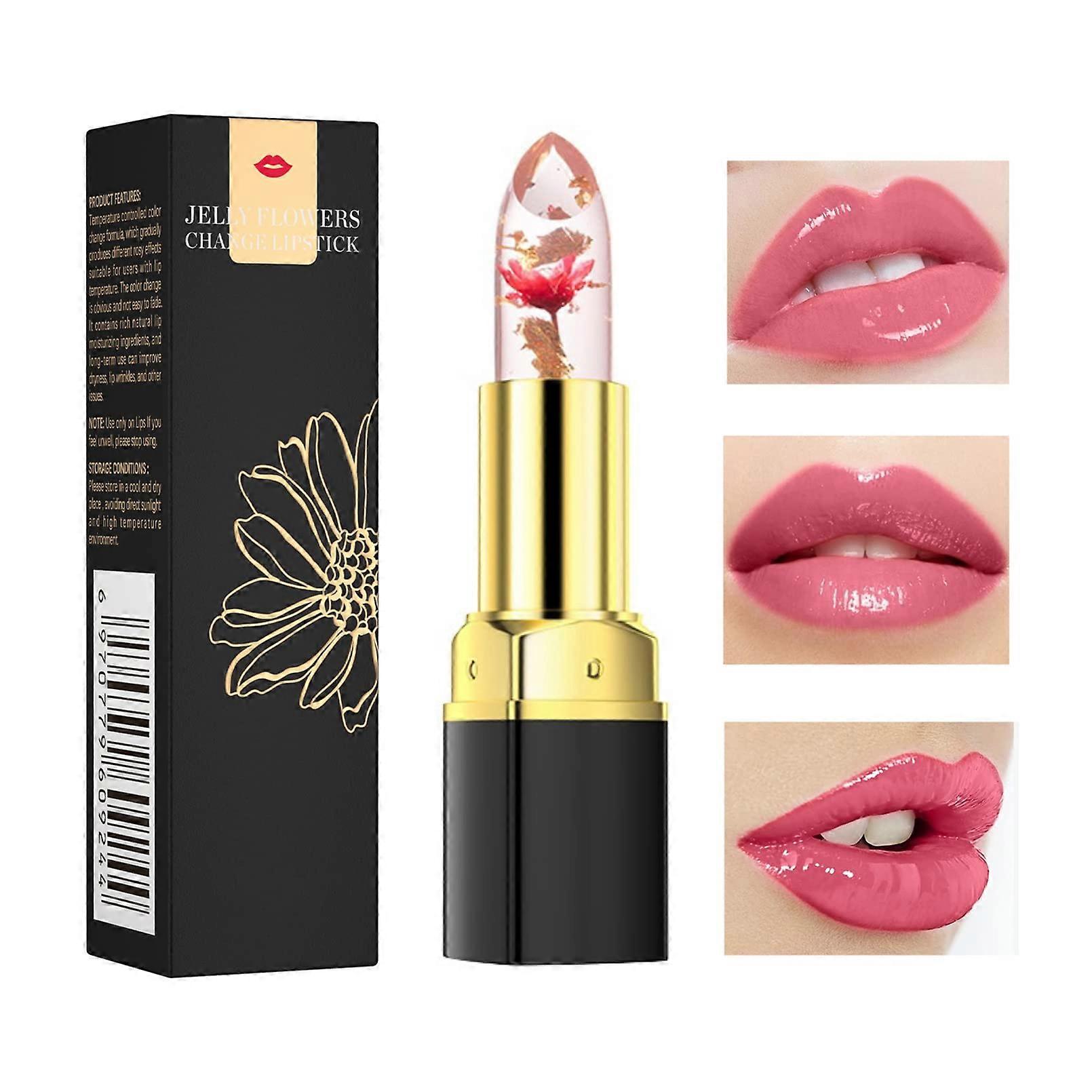 Color Changing Lipstick with Temperature Adaptive Pink Tint, Long Lasting Moisturizing Formula
