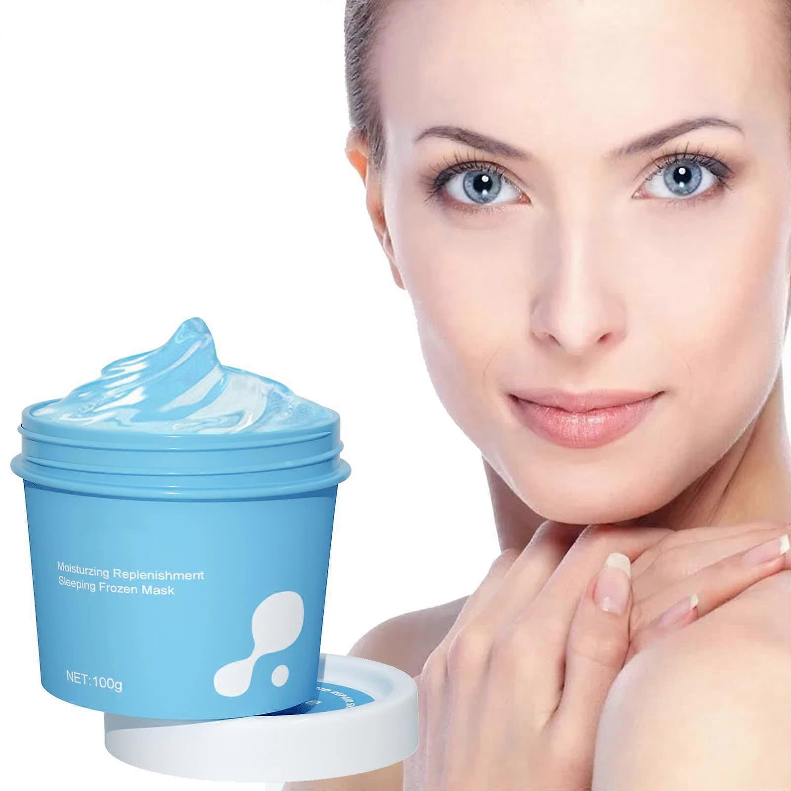 Overnight Hydrating Sleeping Mask with Cooling Collagen for All Skin Types, 3Pack