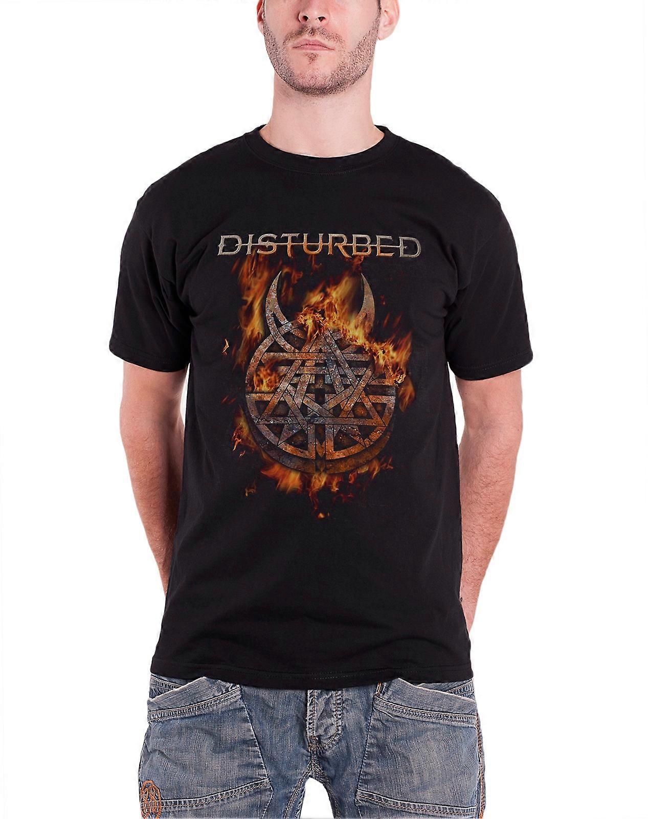 Disturbed Immortalized Burning Belief T Shirt