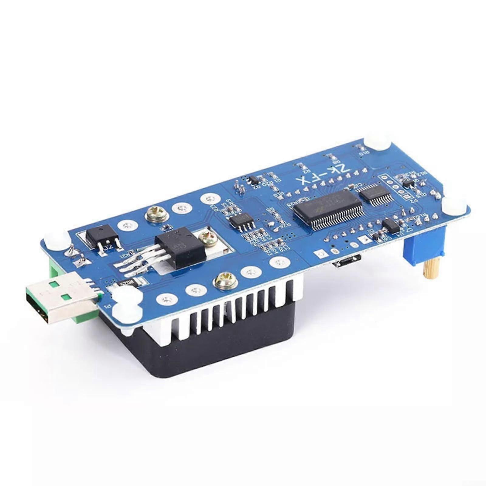 Battery Capacity Tester 35W Constant Current Electronic Load with LCD Display and Safety Protection