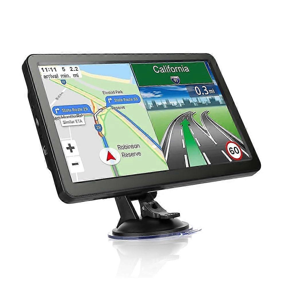 9 Inch Touchscreen Car GPS Navigation System with 2025 Europe Maps, TypeC Fast Update, MultiVehicle Modes