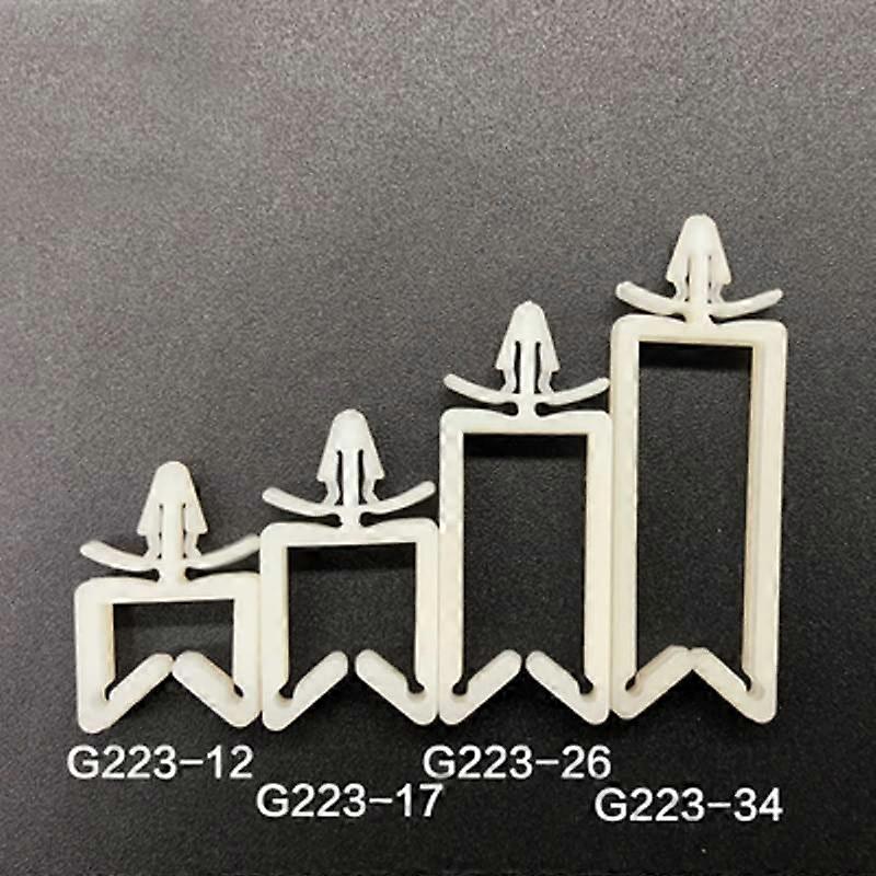 Adjustable Nylon Cable Clips Plastic Wire Holders for Cable Organization Thread Mount 50pcs