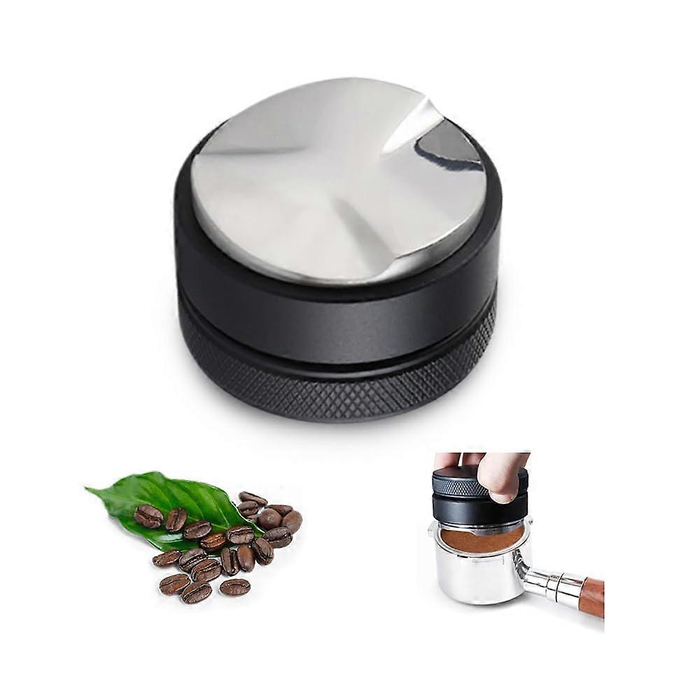58mm Coffee Distributor and Espresso Leveler with Adjustable Height, Stainless Steel Precision Tool
