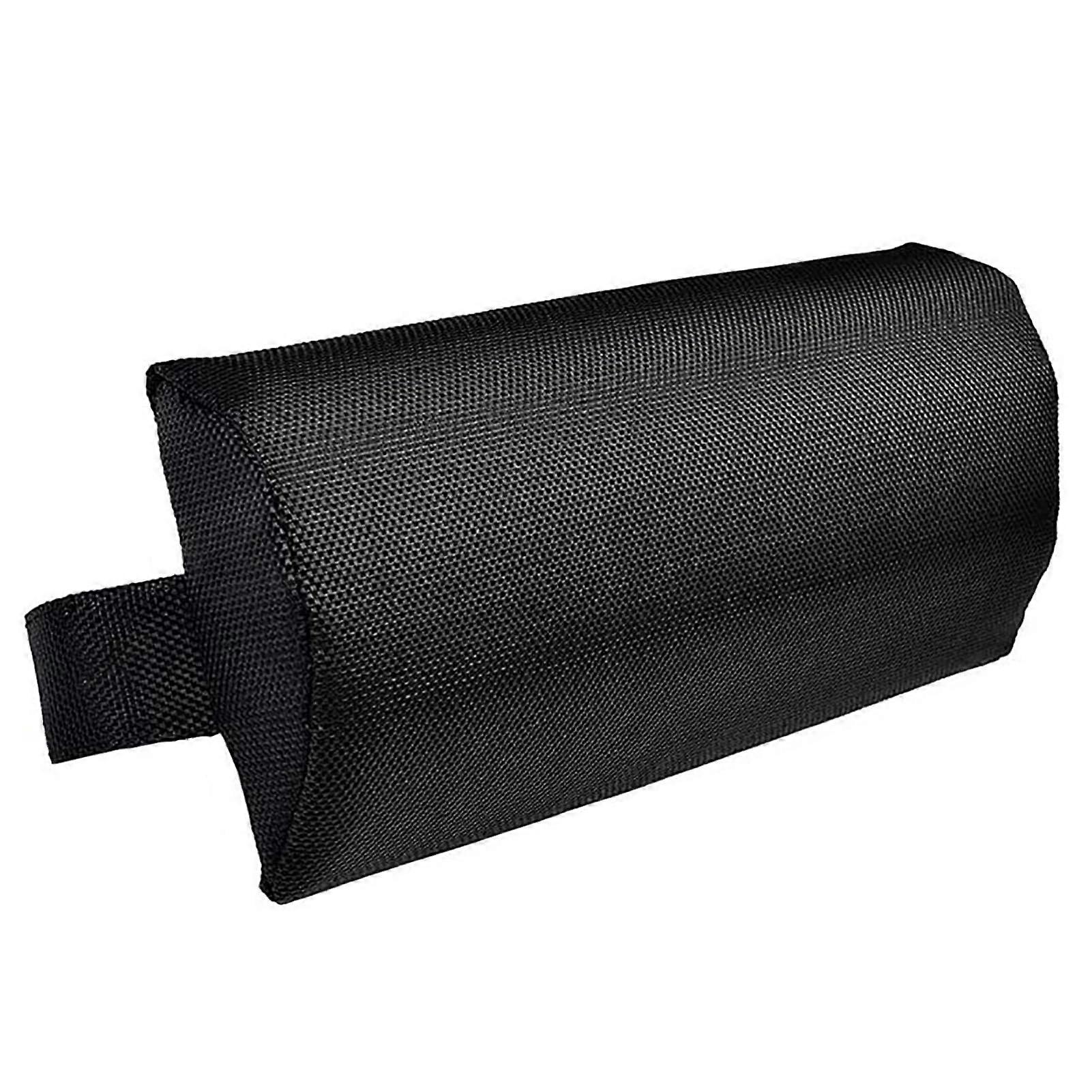 Chaise Lounge Headrest Pillow with Adjustable Strap, Breathable and Soft Sponge Padding for Outdoor Recliners
