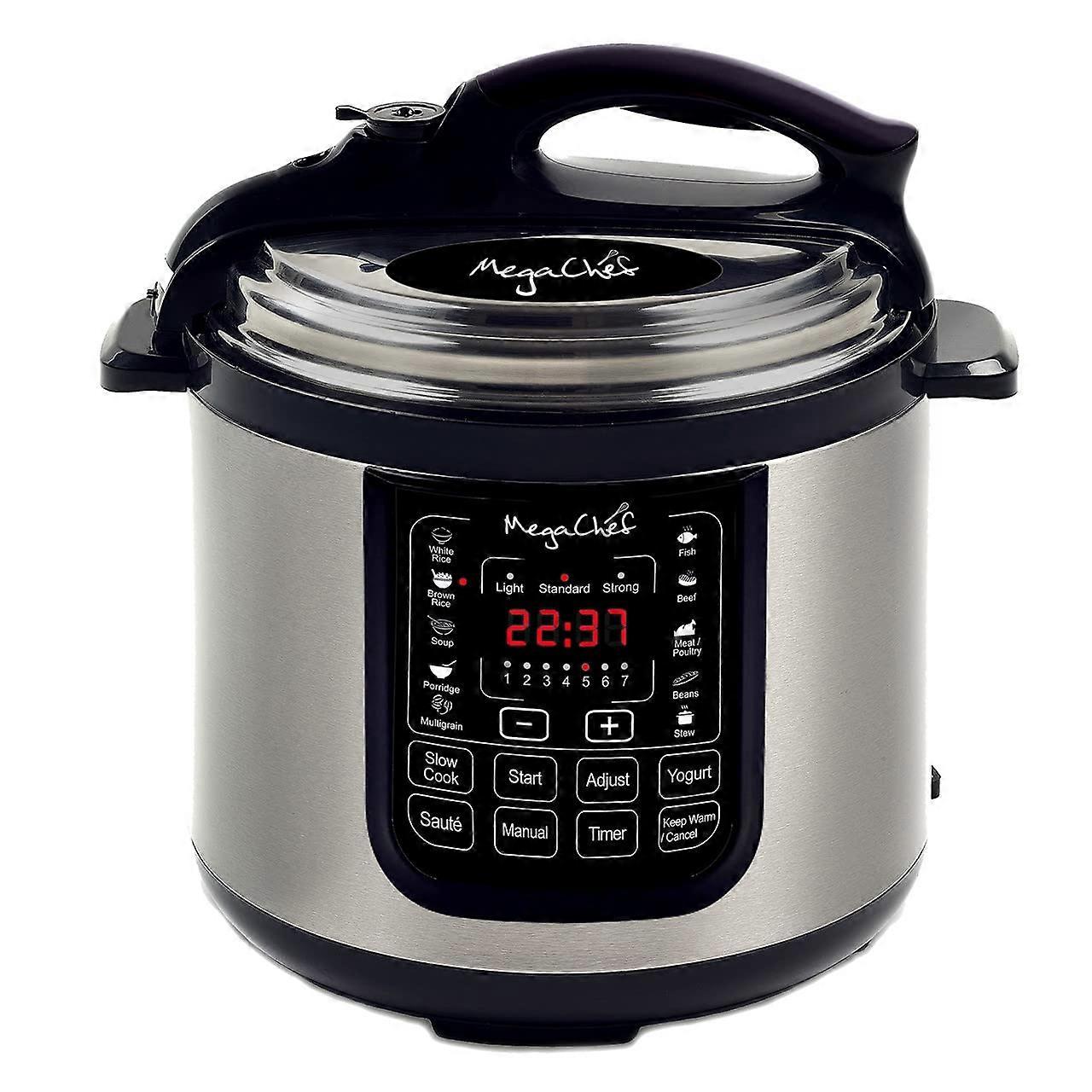 8 Quart Electric Pressure Cooker 13in1 MultiFunction with Digital Touch Control