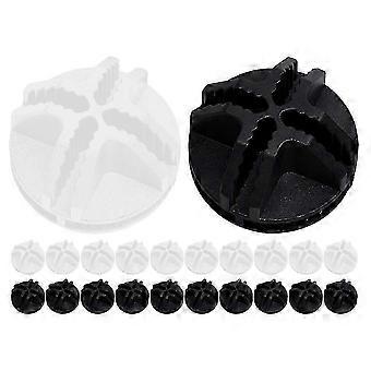 30Pcs en plastique Pet Cage Connecteurs Petits Animaux Playpen Clôture Boucles Fixes Edition 0822
