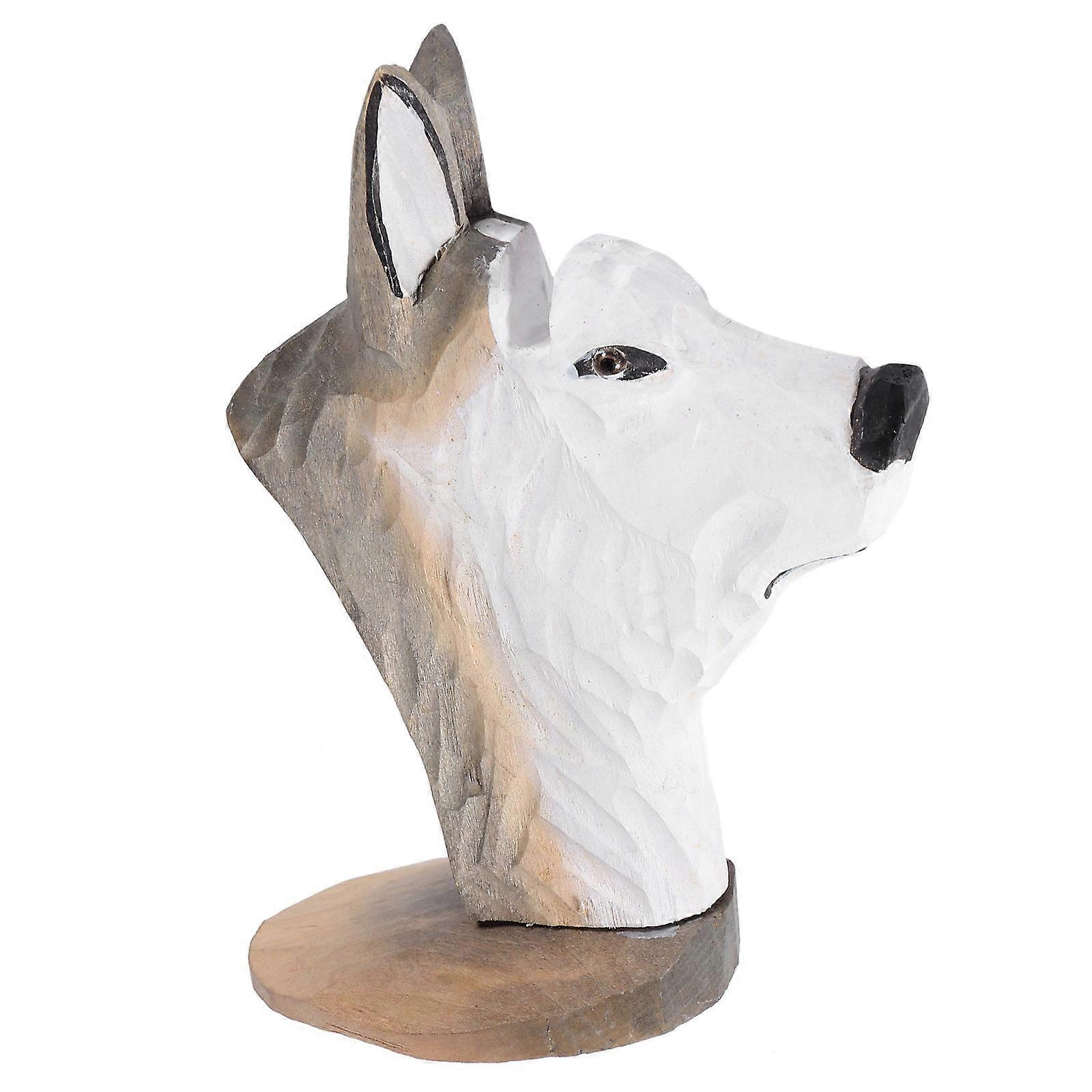 Hand-Carved Glasses Rack Practical Glasses Holder for Display Use 2Pcs