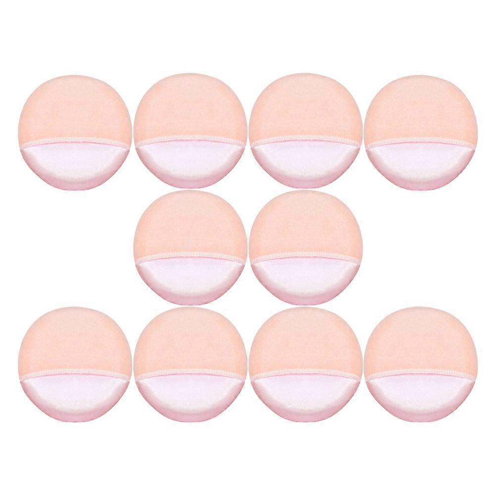 Powder Puff Comfortable Makeup Applicators for Girl 70Pcs Pink Set