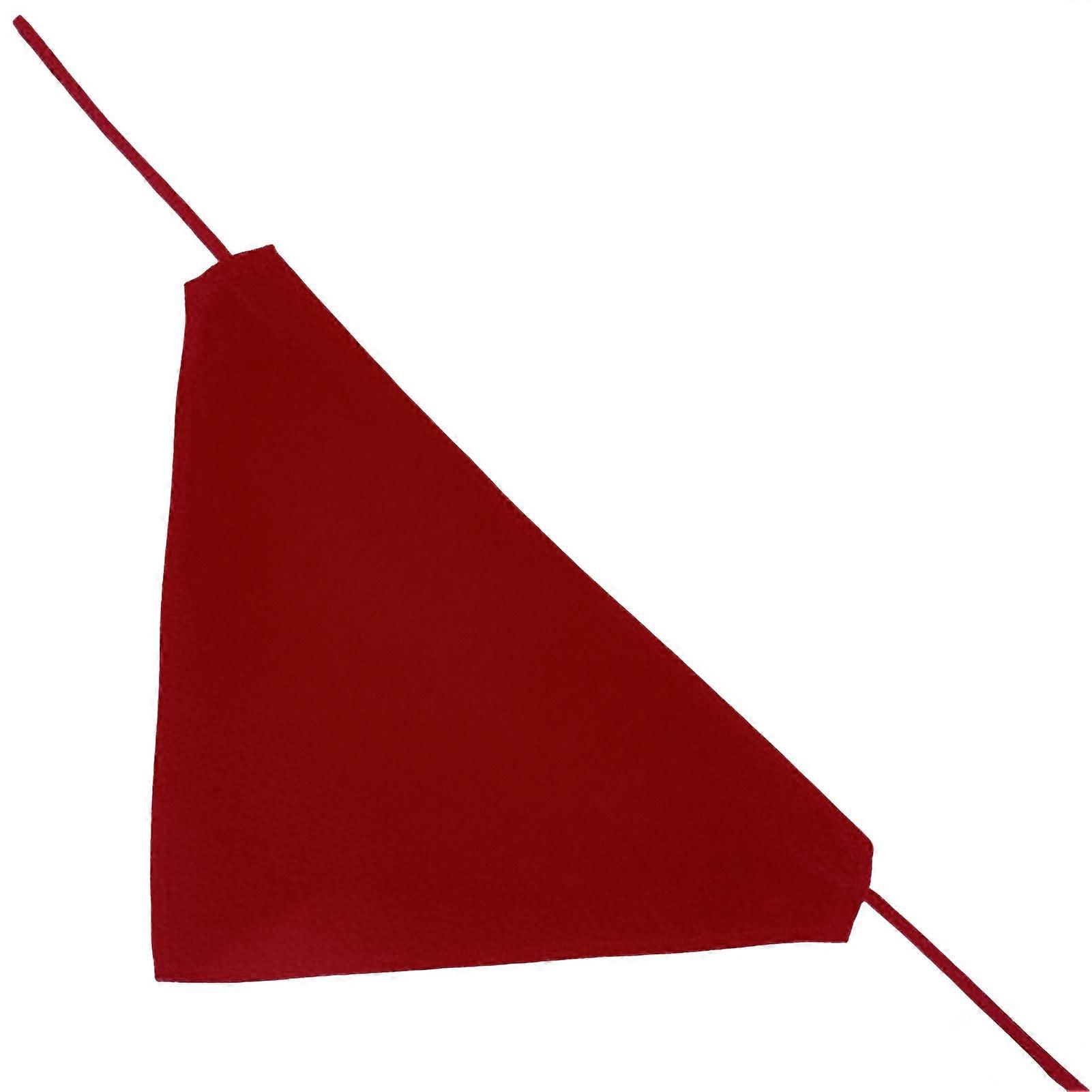 Triangle Headscarf Solid Color Lace-up Turban Solid Color Bakers Baristas Chefs Waitresses Solid