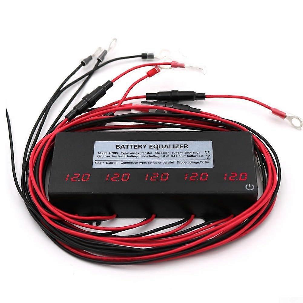 HA03 HC03 60V 5S LiFePO4 Battery Balancer with Automatic Voltage Equalization and 10A Adjustable Compensation