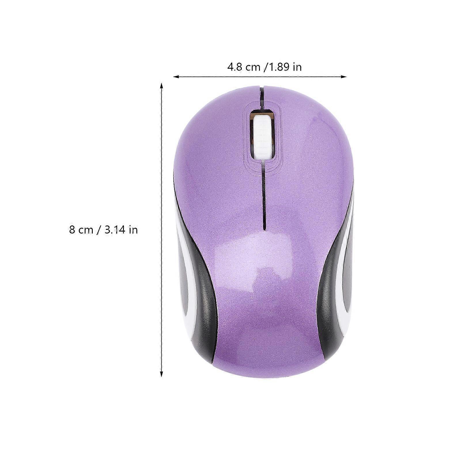 Wireless Computer Mouse Laptop Wireless Mouse Small Wireless Mouse with USB Receiver