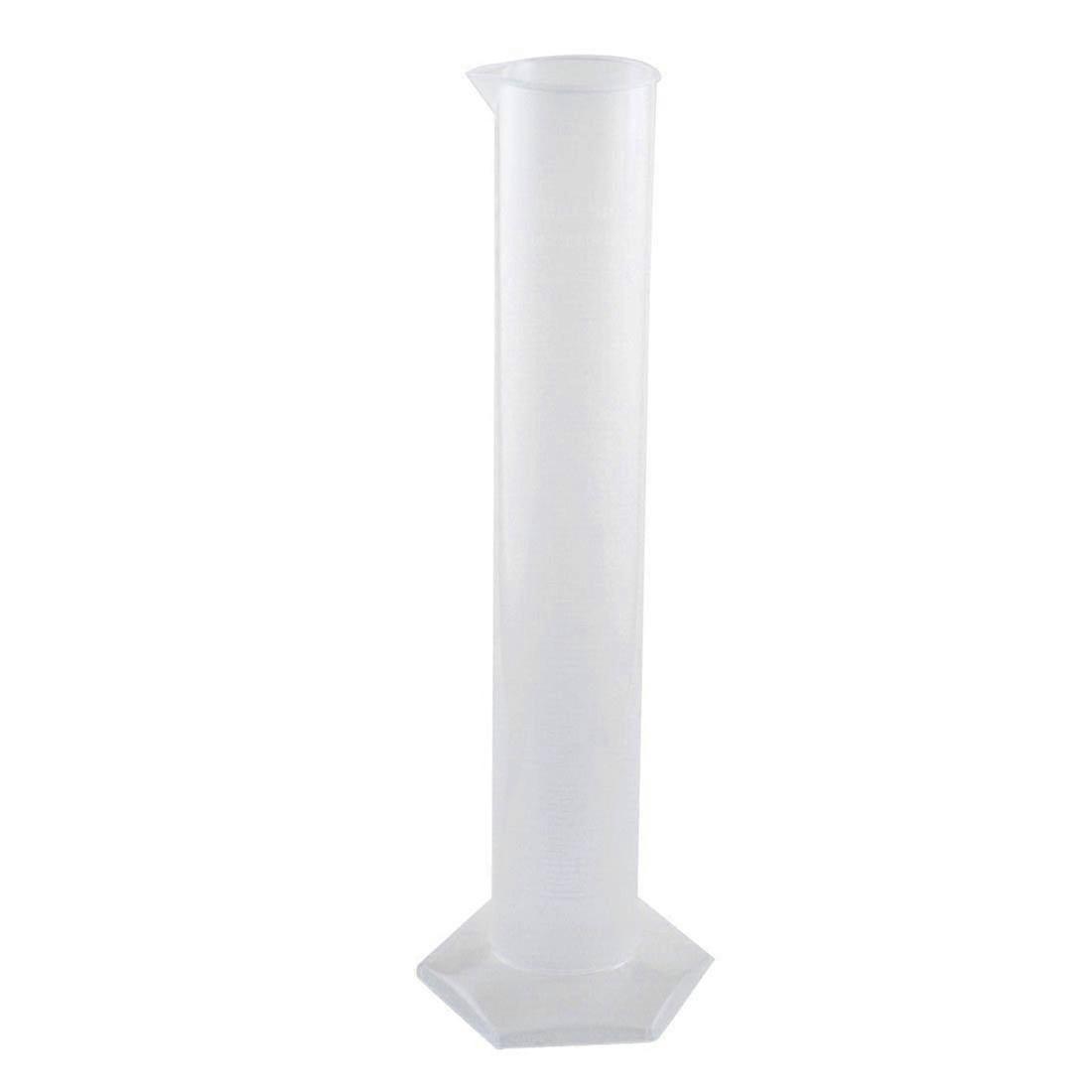 100 mL Plastic Graduated Cylinder for Laboratory and Classroom Use, Easy Volume Reading, ShatterResistant
