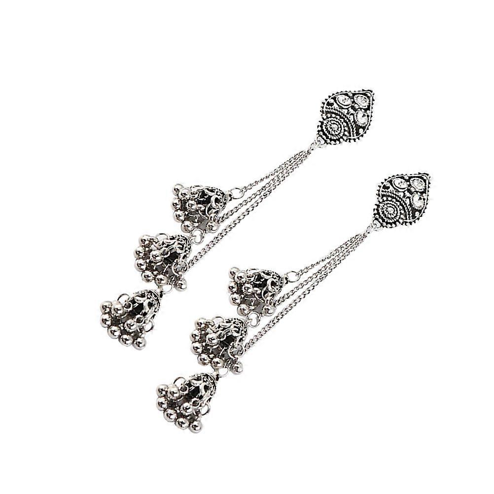 Lantern Earring Creative Lantern Dangle Earrings for 1Pair Silver