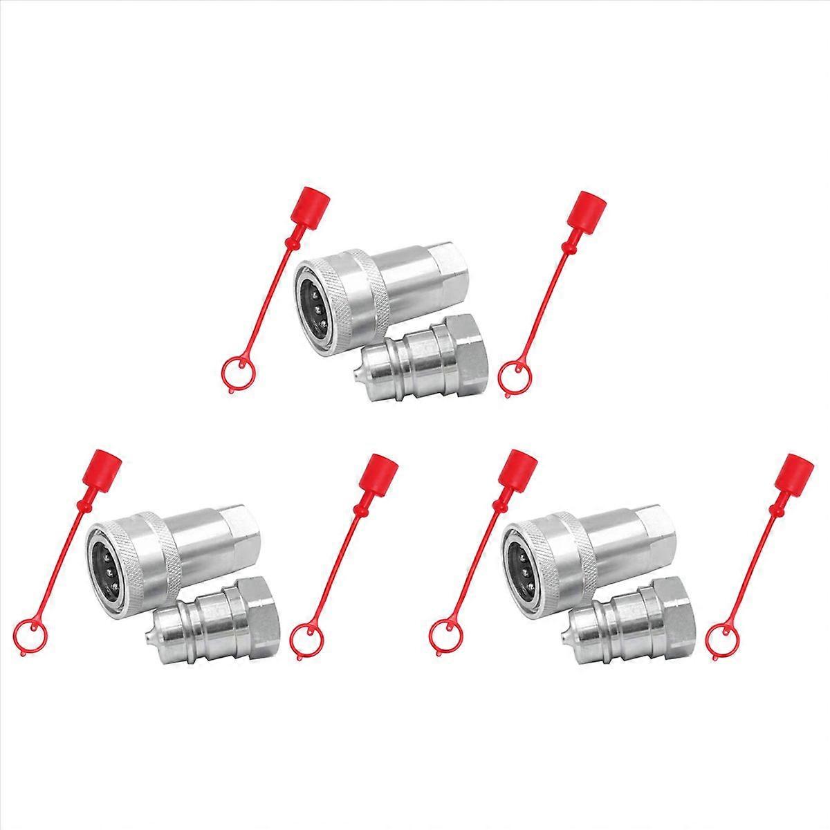 Quick Release Fitting ISO7241-A NPT Hydraulic Coupling Connector
