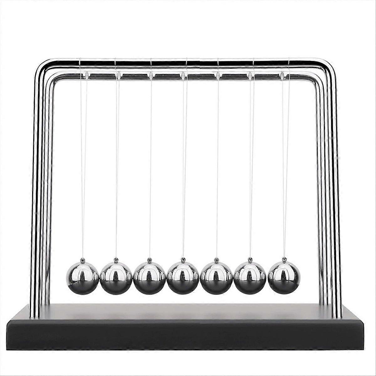 Péndulo de equilibrio de 7 bolas, péndulo del caos, adornos de bolas de equilibrio