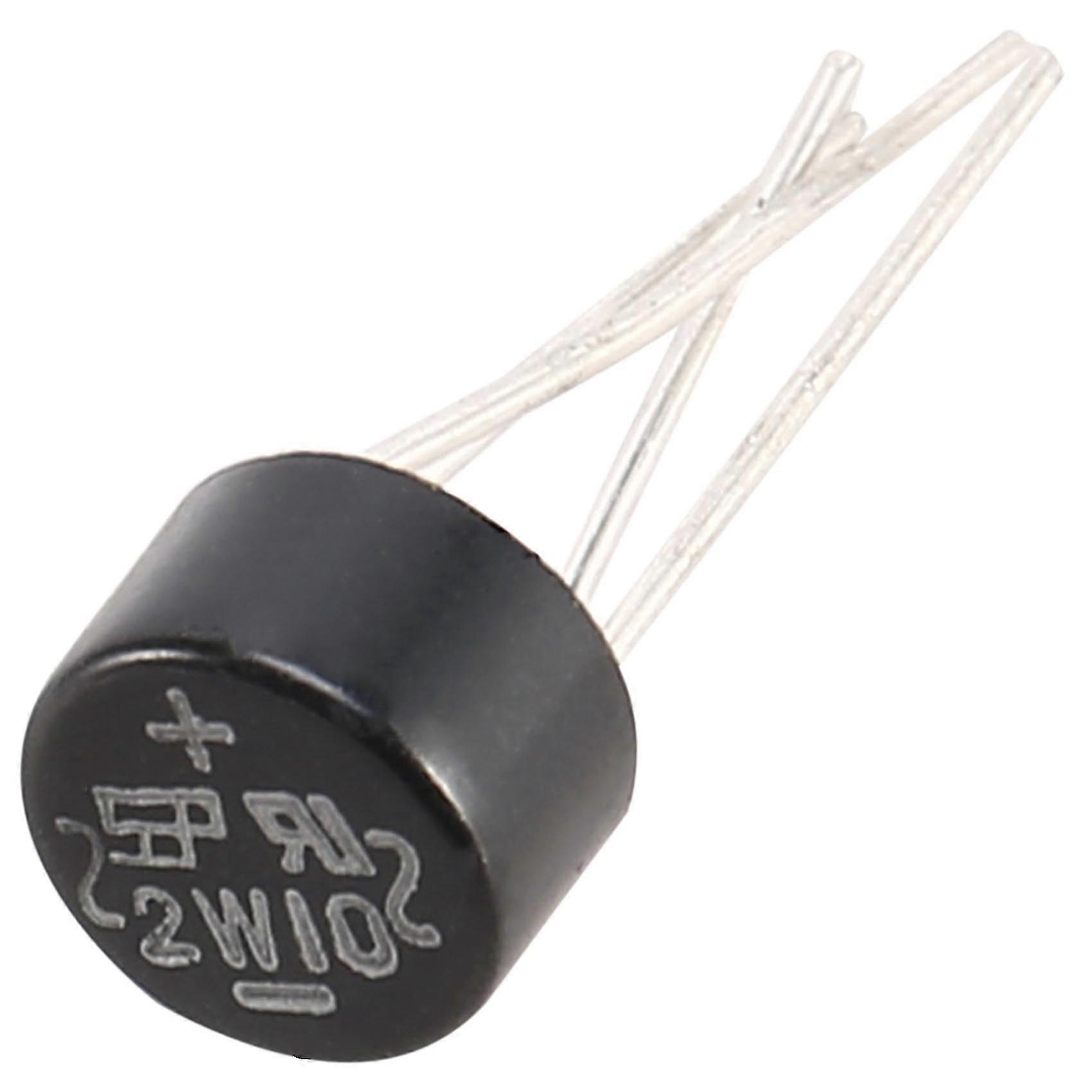 10 Pcs 2w10m 1000v 2a Half Wave Single Phase Silicon Bridge Rectifier