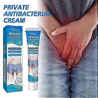 Intimcreme für Männer gegen Juckreiz zur Linderung von Balanitis und zur Hautregeneration. Beruhigende Pflege für die Innenseiten der Oberschenkel und den Intimbereich.