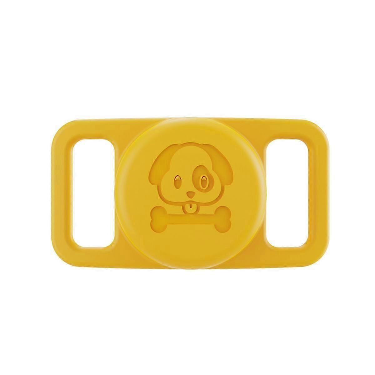 Pet Silicone Locator Case, Yellow