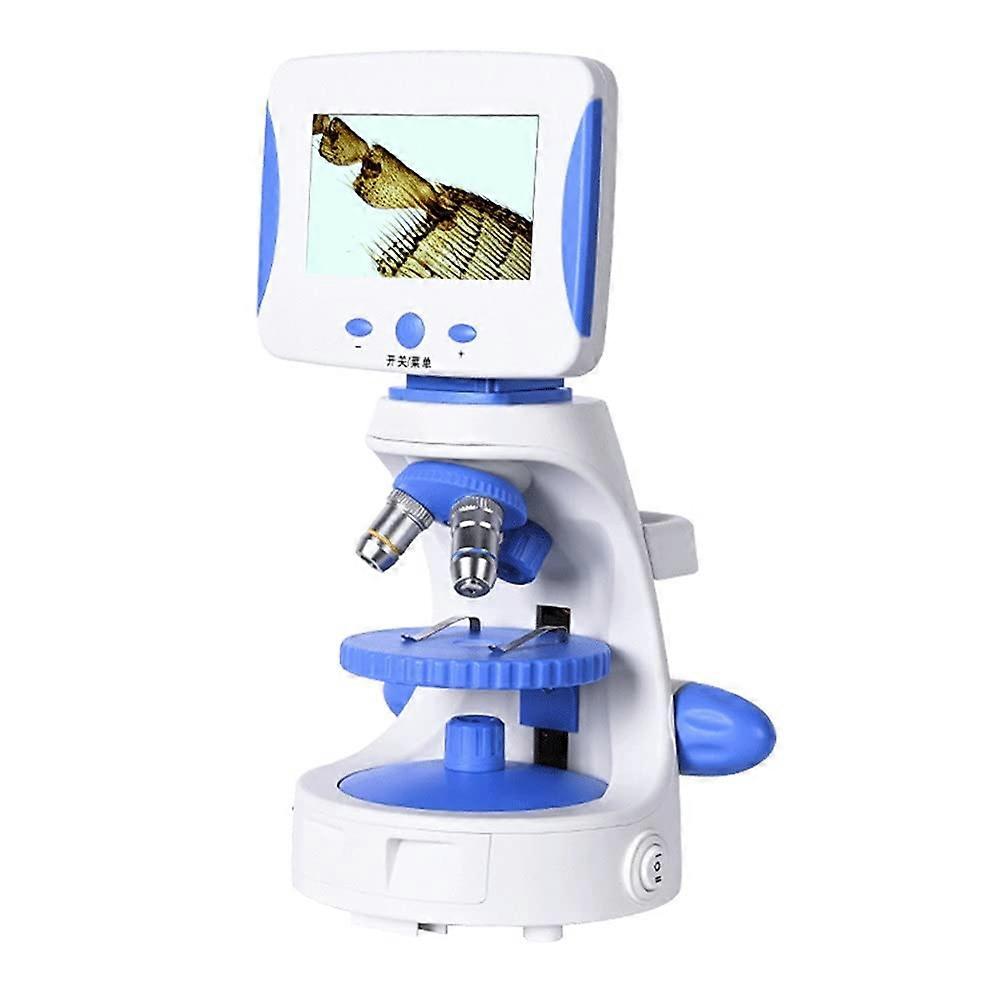 HD Digital Microscope Camera with Dual Light Source for Laboratory Video Recording