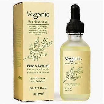 Veganic Natural Hair Growth Oil, Veganic Hair Growth Oil, Veganic Hair Oil Rosemary Oil for Dry Damaged Hair, Rosemary Oil For Thin Hair