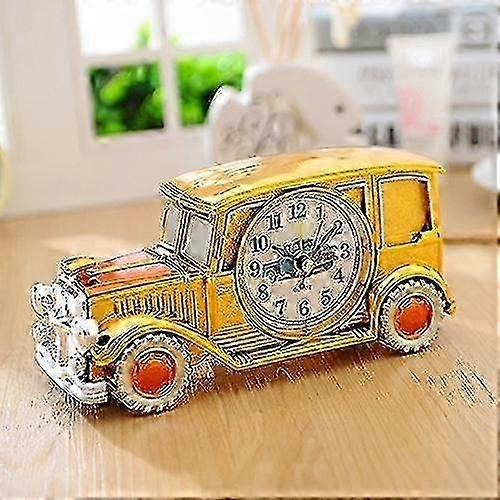 25-26 Multi-functional COMPATIBLEity Vintage Car Model Pointer Alarm Clock