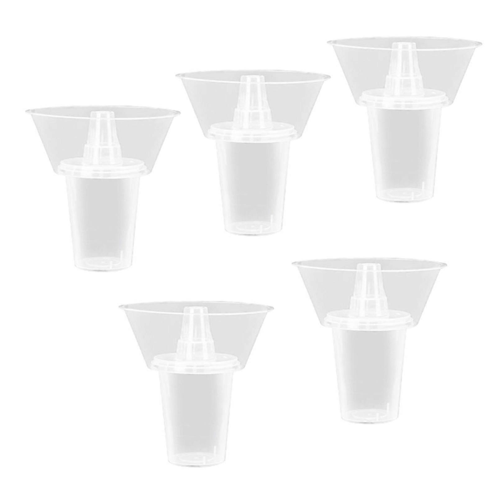Snack Containers Cup with Snack Holder Easy Cleaning 5 Sets