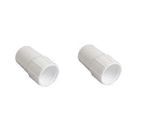 2 Pack 1.5 Inch Pool Vacuum Hose Threaded Cuff Replacement for Swimming Pool
