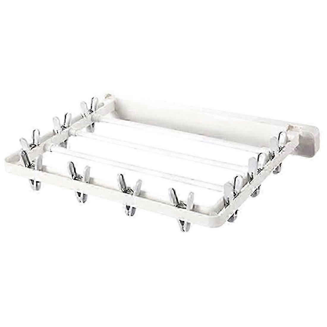 Wall Mounted Folding Drying Rack Space Saver